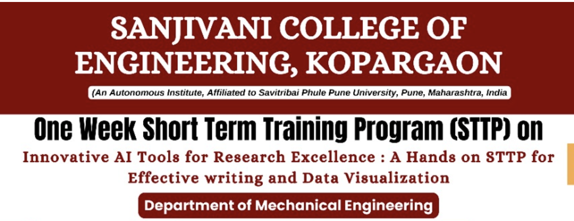 Innovative AI Tools for research Excellence : A HandsonSTTP for Effective writing and Data Visualization 2024 Training Program Poster